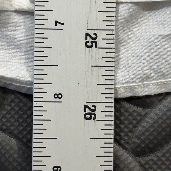 7Diamonds Collection Shirt Mens White Regular Fit Long Sleeve Collar Button Down - Picture 5 of 6